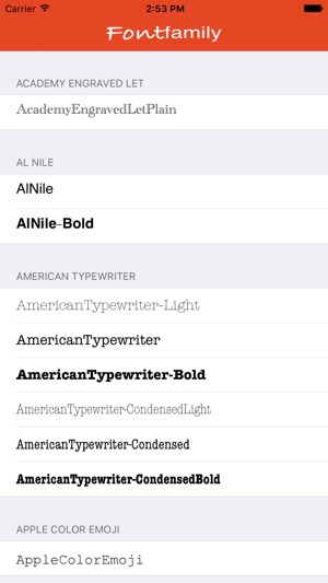 FontFamily - free font library(圖2)-速報App