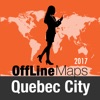 Quebec Offline Karte und Reiseführer