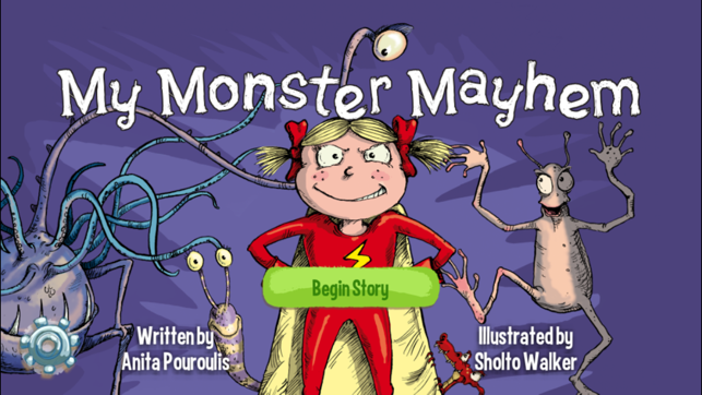 My Monster Mayhem Kids Bedtime Story & B