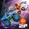 Drive your car through amazing tracks with jumps and loops in this simple and fast-paced physics-based game