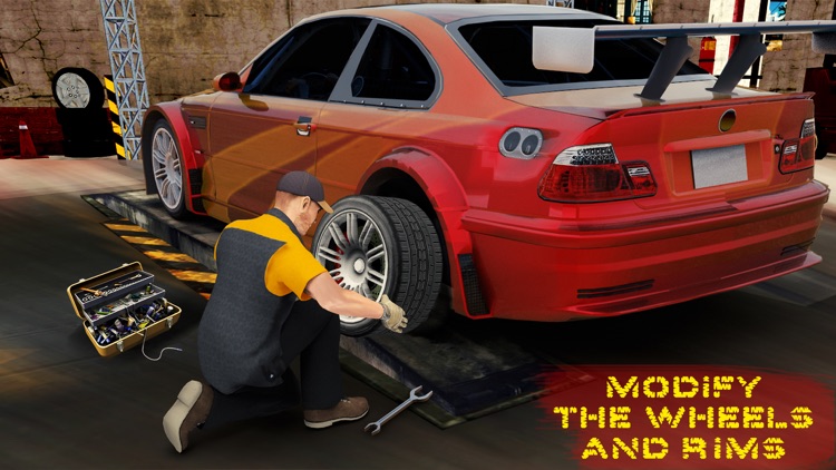 Luxury Sport Car Mechanic - Workshop & Service 3D