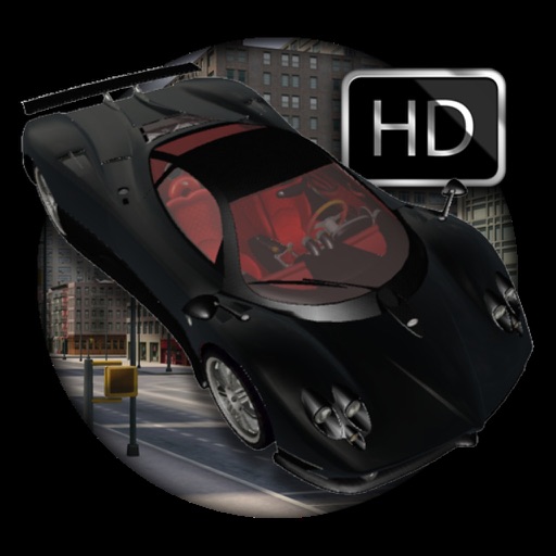 Black Sport Car Parking iOS App