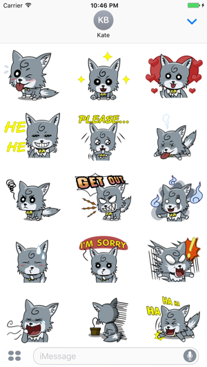 Little Fox - Cute stickers for iMessage(圖1)-速報App