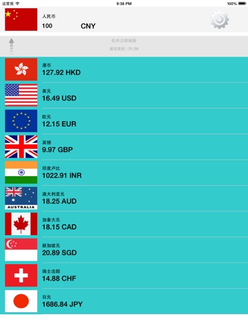 Currency calculator - 167 countries or regions screenshot 2