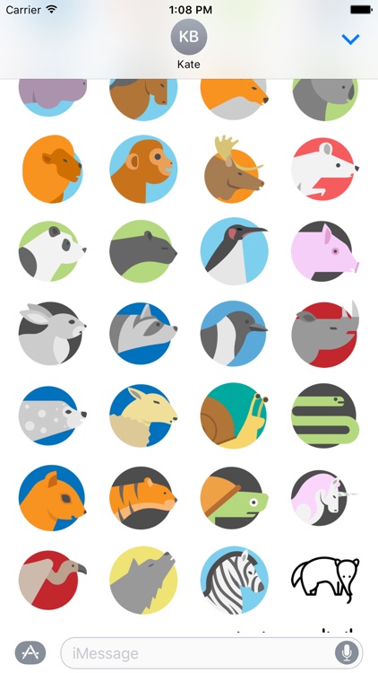 Animal Sticker Set