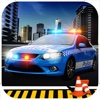 3D Police Parking : New extreme heavy driving skill test car Parking Game