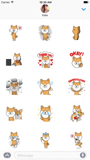 Shiba Inu Dog Sticker Pack