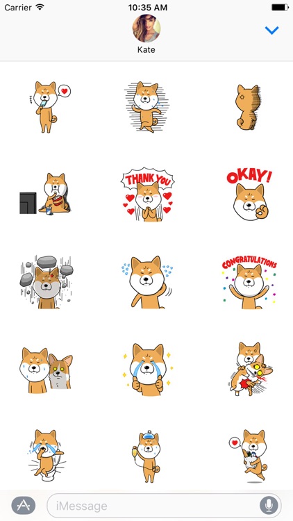 Shiba Inu Dog Sticker Pack