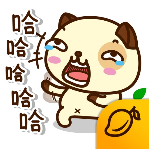 熊貓狗 (中文/繁体) - Mango Sticker icon