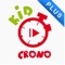 Playtime Kid Crono Plus helps parents to limit the screen time of their kids, to reward and guide them towards a healthier use of iPad, iPod or iPhone devices