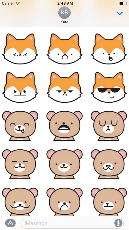 Cute Pets Stickers and Emoji - Cat and Kitten