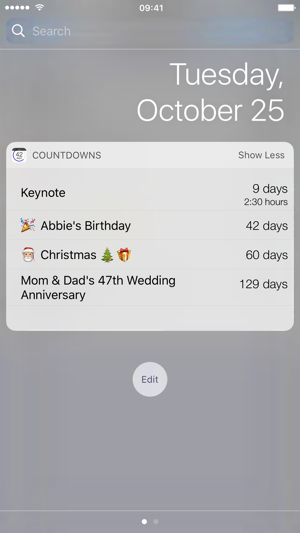 Countdowns - with Widget(圖2)-速報App