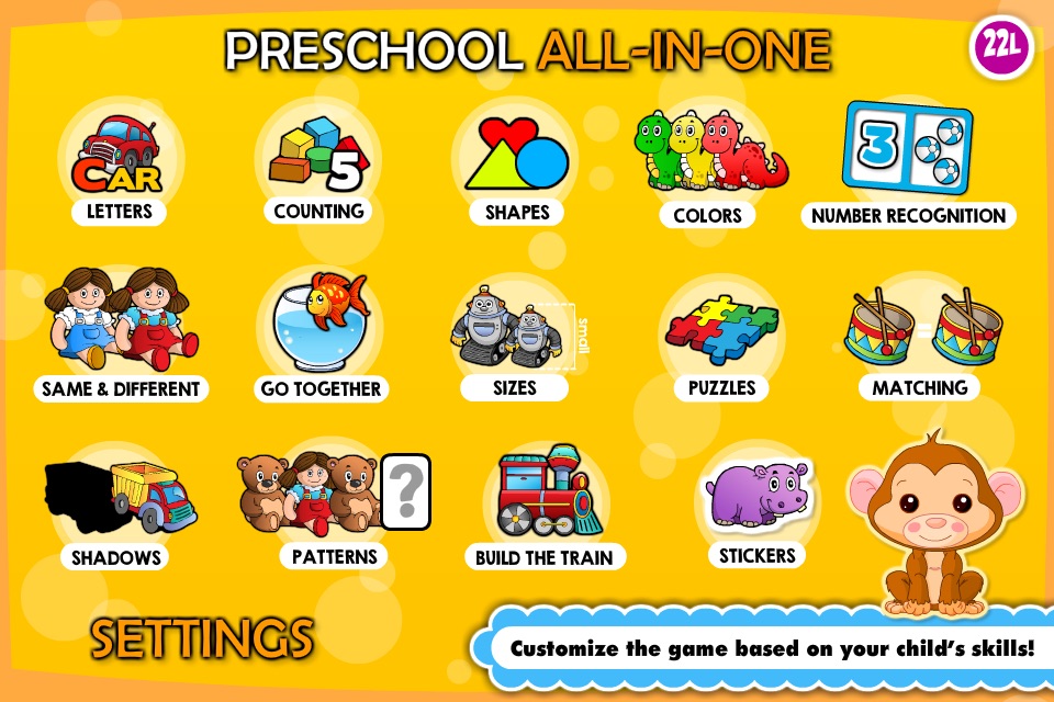 Preschool! & Toddler kids learning Abby Games free screenshot 3