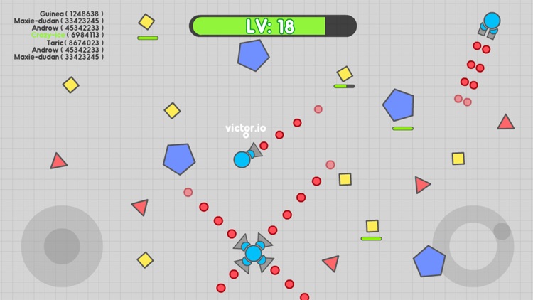 Tank.IO War - Free Tank games of snake screenshot-3