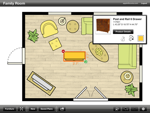 Urban Barn Room Planner screenshot 4