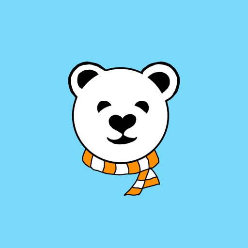 Lovely bear icon