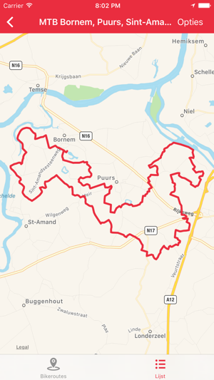 Bikeroutes.be - Mountainbike routes in Vlaanderen(圖2)-速報App