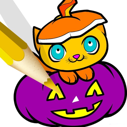Halloween Pages Coloring Book