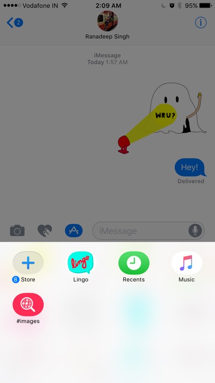 LINGO Stickers - Fun & Cool Illustrated Stickers screenshot-4