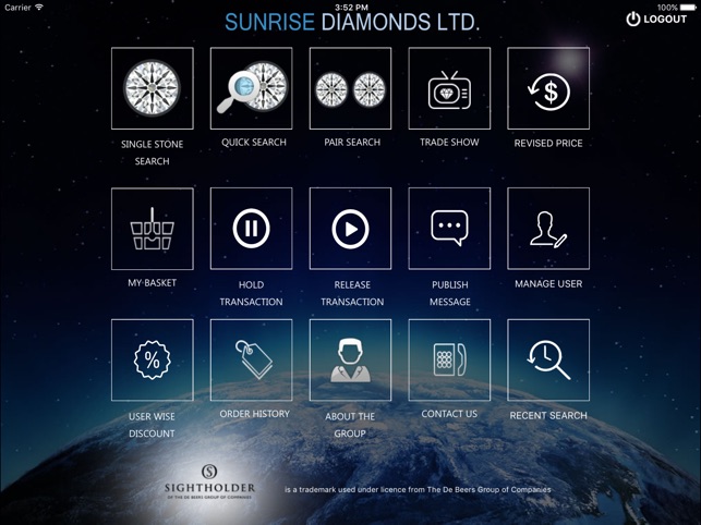 SUNRISE DIAMONDS For iPad(圖2)-速報App