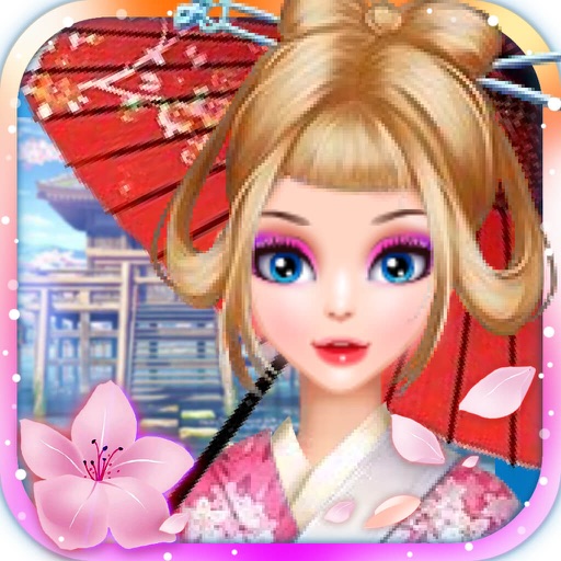 樱花和服-小美女化妆美容女生游戏 icon