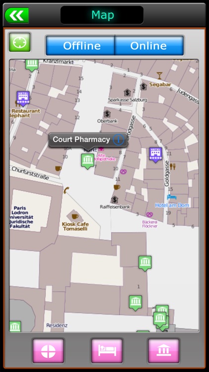 Salzburg Offline Map Travel Guide