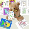Teddys Coloring Book And Mazes HD