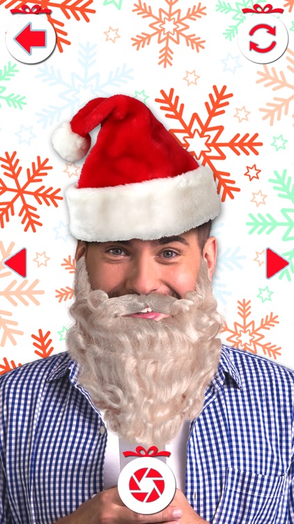 Santa Claus Camera Stickers – Xmas Dress Up Editor screenshot-4