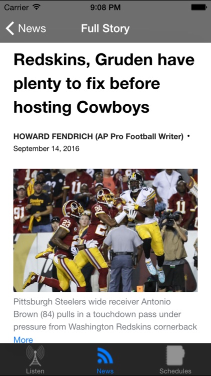 Dallas Football Live - Radio, Scores & Schedule
