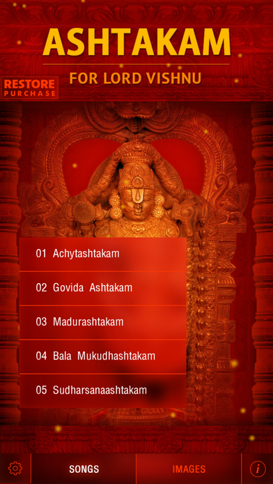 How to cancel & delete Ashtakam For Lord Vishnu from iphone & ipad 1