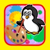 Drawing Painting Penguins Kids Edition Game