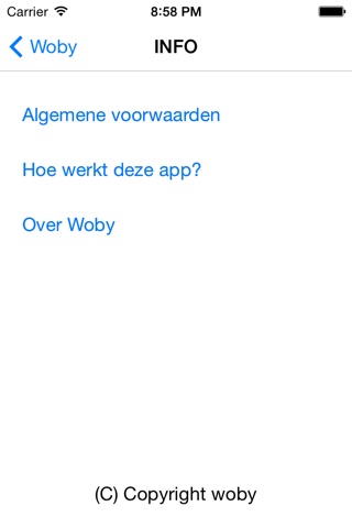 Woby screenshot 2