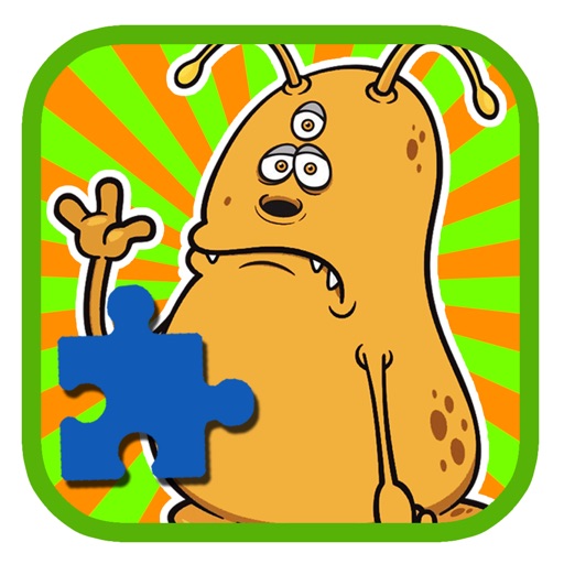 Baby Monster Jigsaw Puzzle Game Version Icon