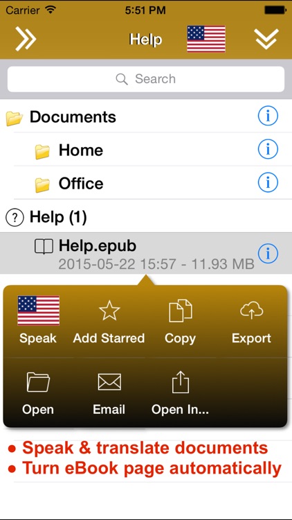 SpeakText 2 (Speak & Translate Text/Web/Doc) screenshot-4