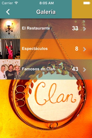 Sala Clan - Restaurante Flamenco screenshot 3