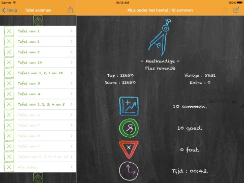 Rekenbord - Rekenen en tafels screenshot 4