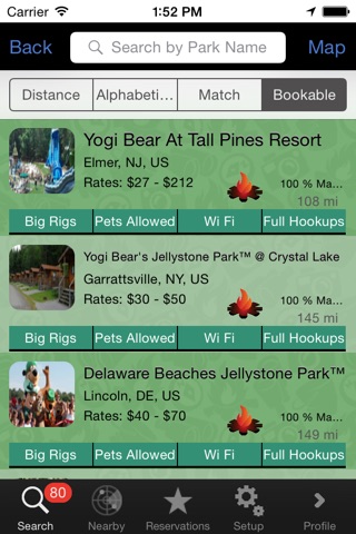Yogi Bear’s Jellystone Park™ Camp-Resorts Guide screenshot 2