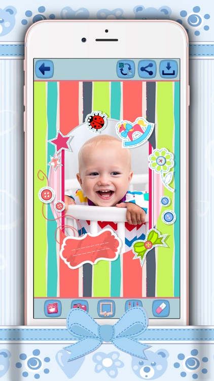 Cute Photo Frames For Kids - Baby Pic Editor Free screenshot-3