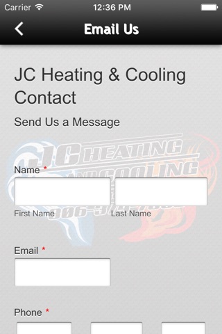 J.C. Heating and Cooling screenshot 2