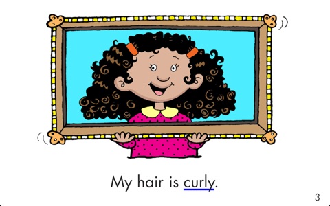 My Hair - LAZ Reader [Level A-kindergarten] screenshot 2