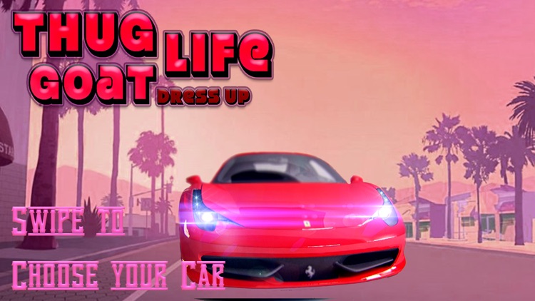 Thug Life Goat Dress up