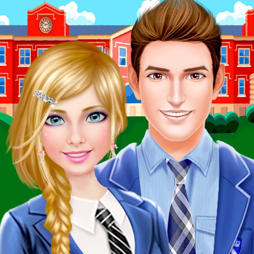 High School Fashion Girls - Campus Date Icon