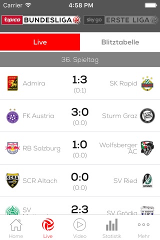 Fußball-Bundesliga screenshot 2