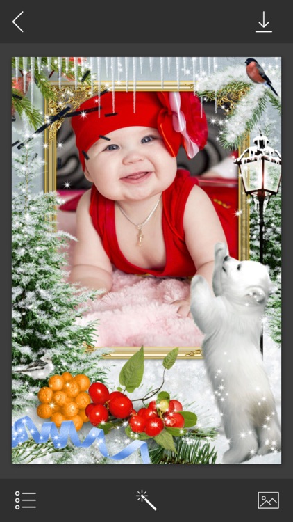 Snow Hd Photo Frames - Filter and Frames screenshot-3