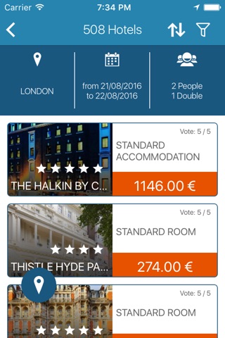 HotelsClick screenshot 2