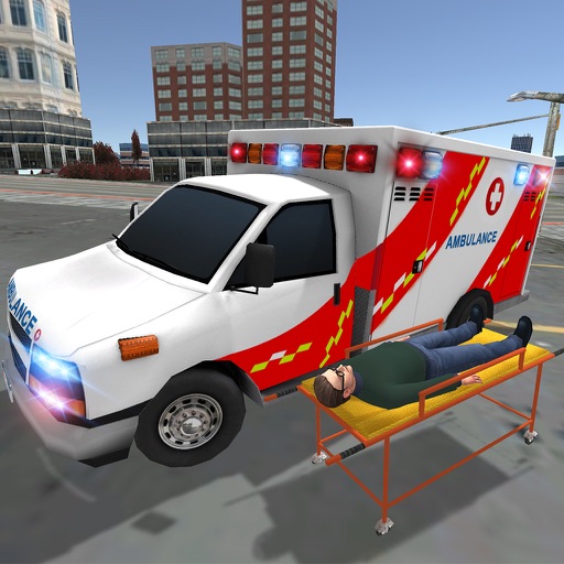Ambulance Games Driving Sim 3D iOS App