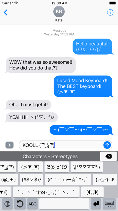 Mood Keyboard screenshot 2