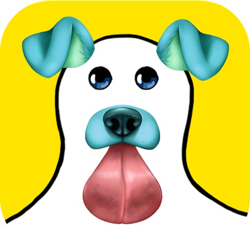 Funny Face for Snapchat - Filters Emoji Dog face Icon