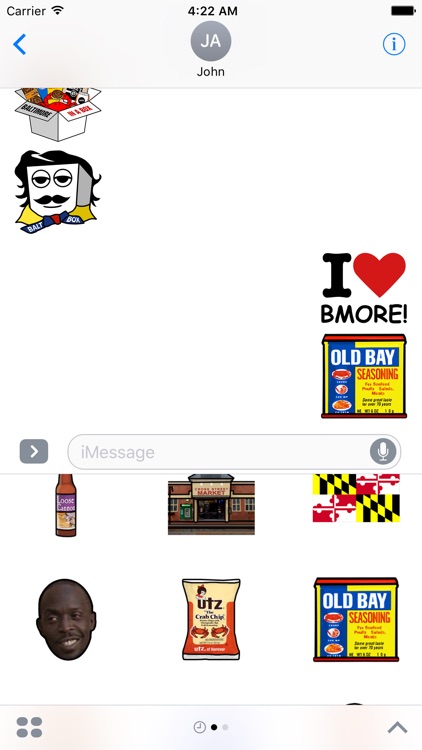 Baltimore Stickers by Baltimore in a Box