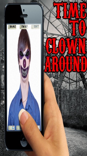 ClownFaced - Scary Clown Horror Face Maker Free(圖4)-速報App